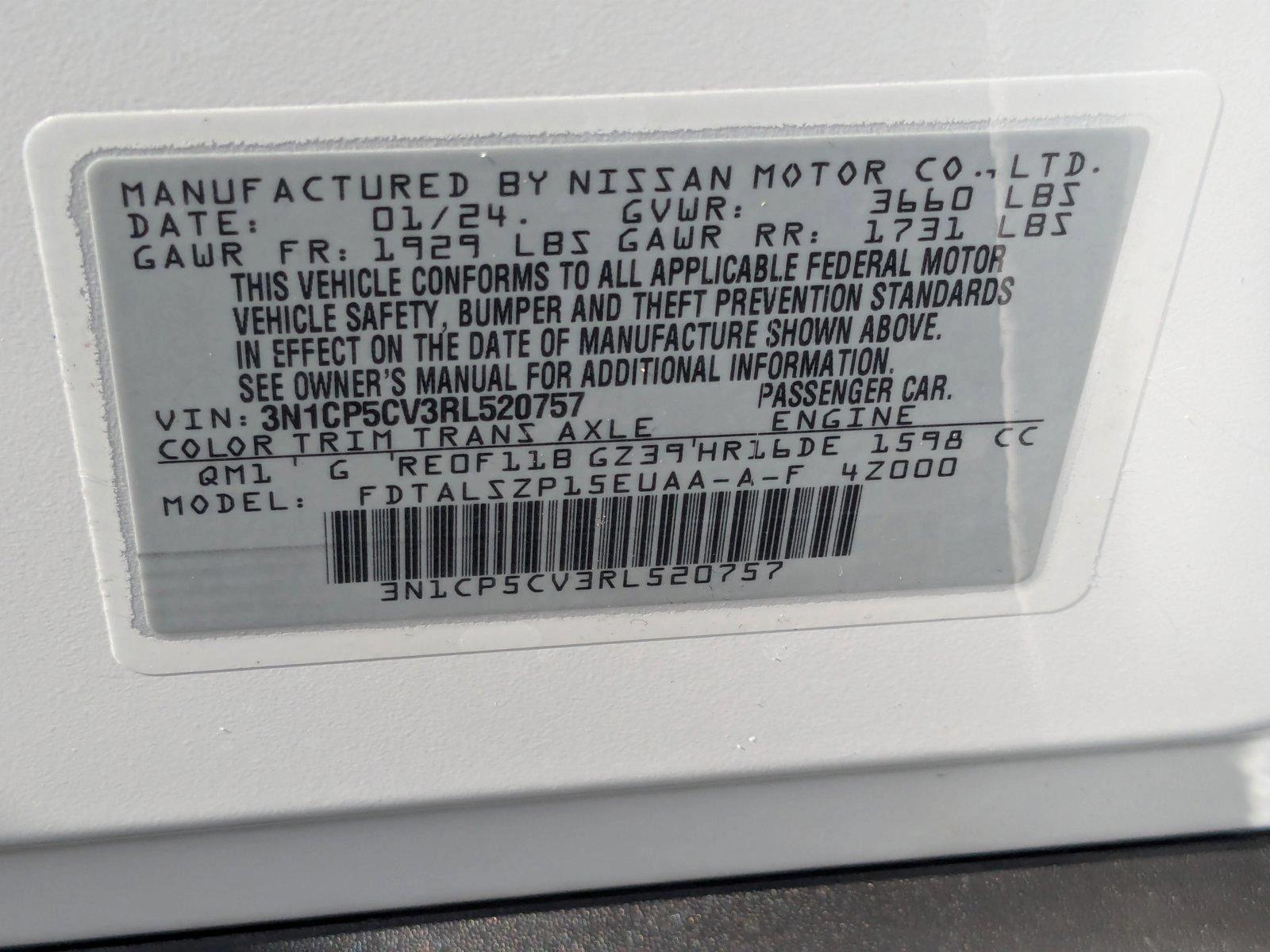 2024 Nissan Kicks Vehicle Photo in Miami, FL 33135