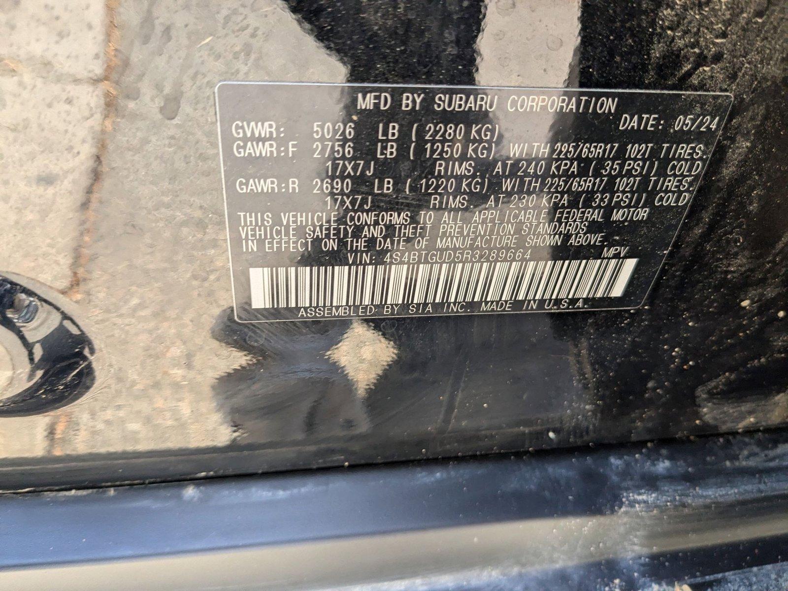 2024 Subaru Outback Vehicle Photo in LONE TREE, CO 80124-2750