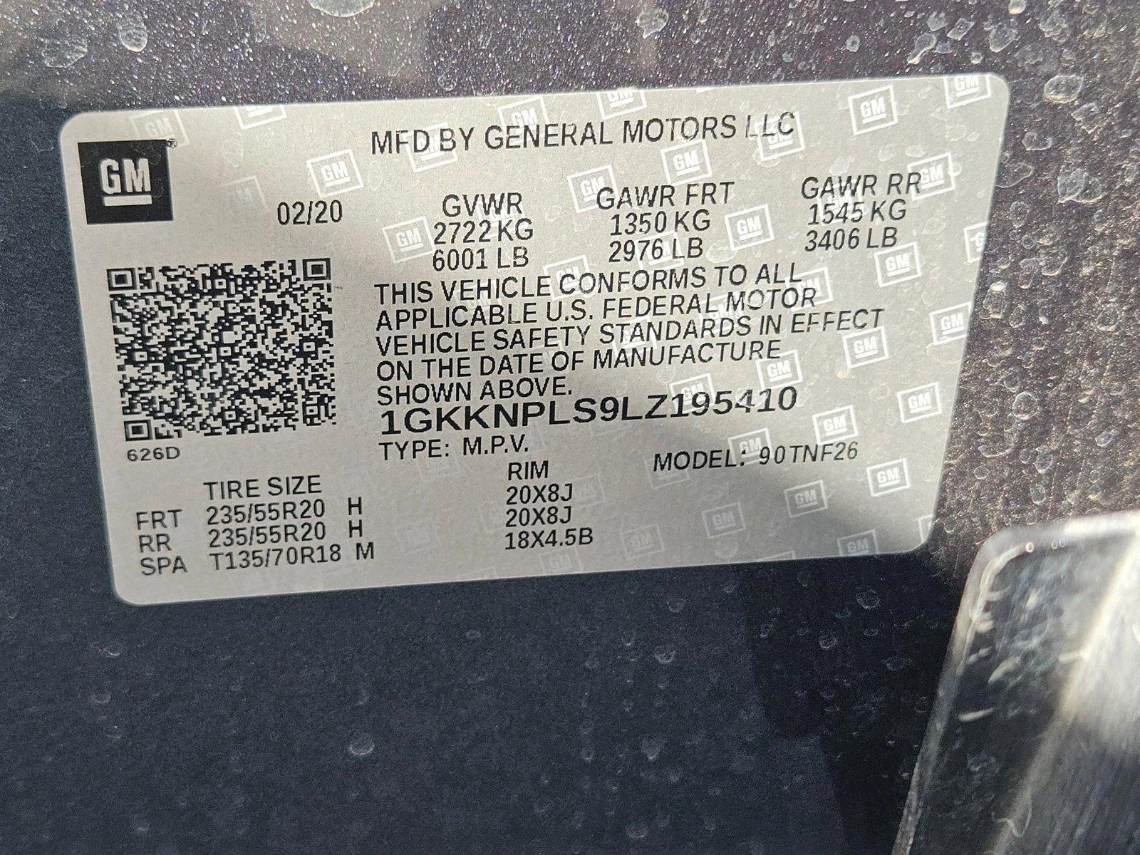 2020 GMC Acadia Vehicle Photo in GILBERT, AZ 85297-0446