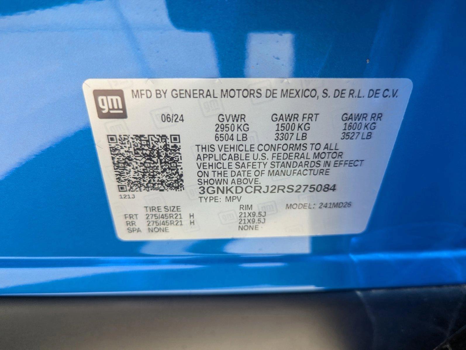 2024 Chevrolet Blazer EV Vehicle Photo in CORPUS CHRISTI, TX 78412-4902