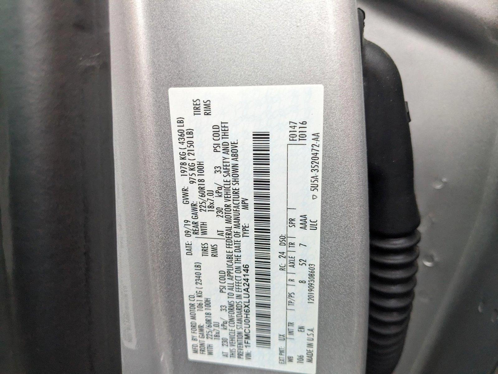 2020 Ford Escape Vehicle Photo in Panama City, FL 32401
