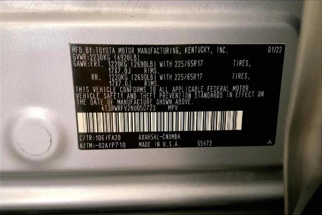 2022 Toyota RAV4 Vehicle Photo in Kansas City, MO 64114