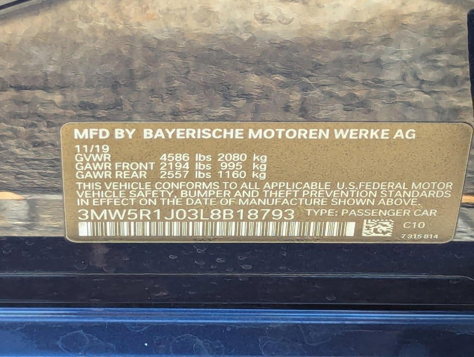 2020 BMW 330i Vehicle Photo in Delray Beach, FL 33444