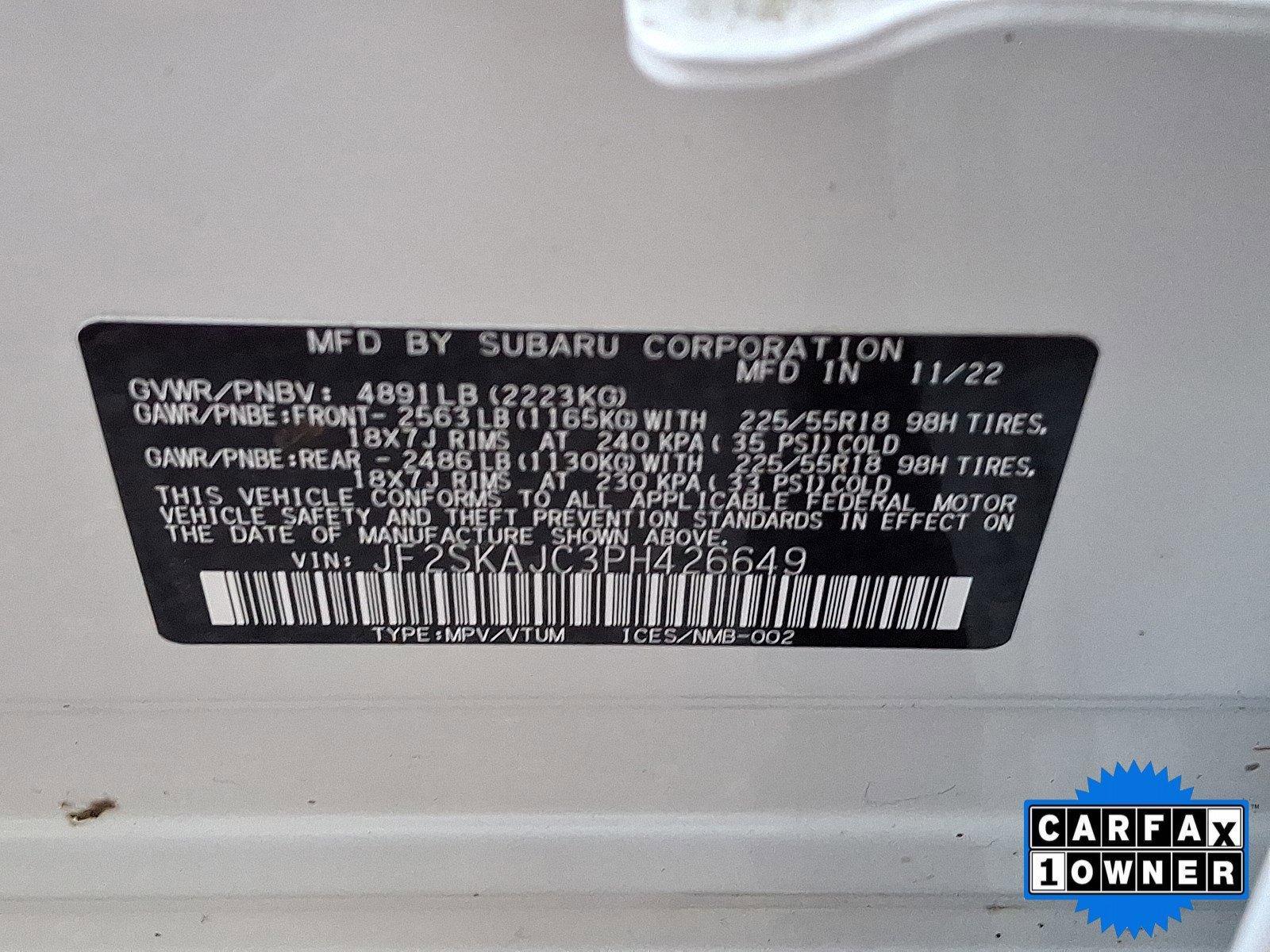 2023 Subaru Forester Vehicle Photo in Harrisburg, PA 17111