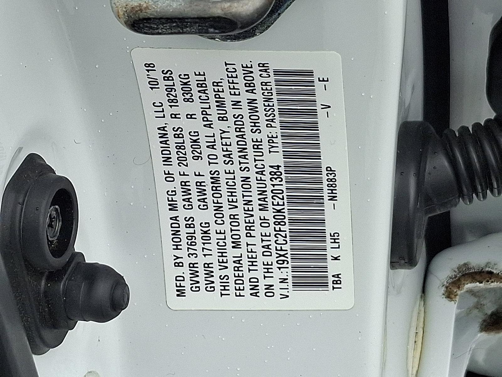 2019 Honda Civic Sedan Vehicle Photo in Trevose, PA 19053