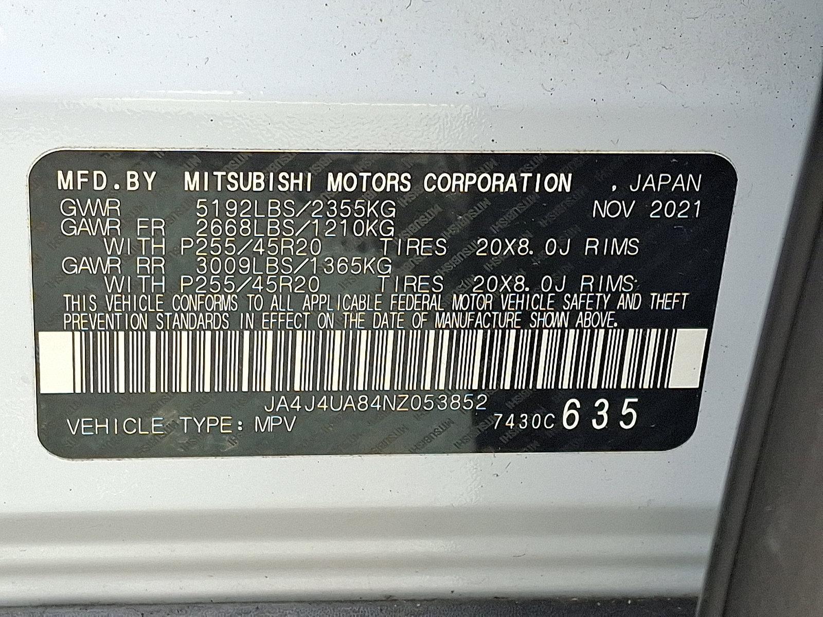 2022 Mitsubishi Outlander Vehicle Photo in BETHLEHEM, PA 18017-9401