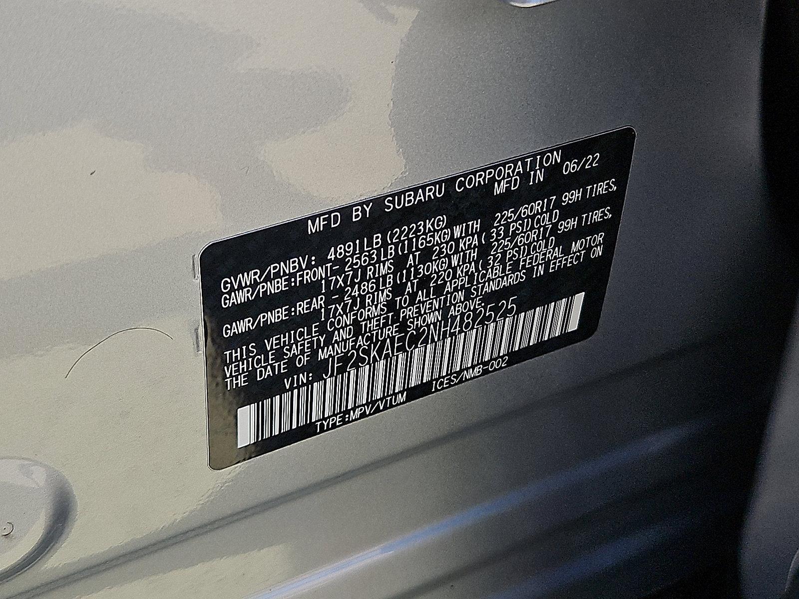 2022 Subaru Forester Vehicle Photo in Trevose, PA 19053
