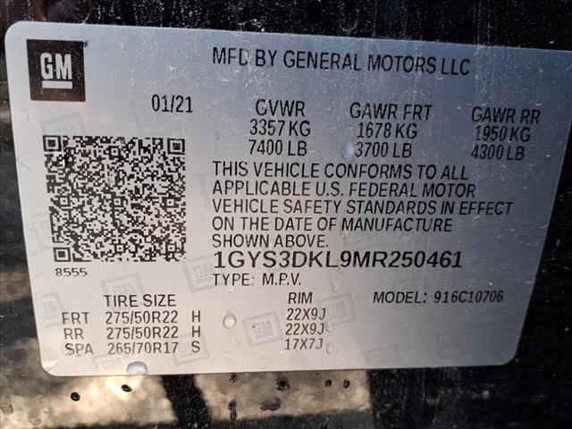 2021 Cadillac Escalade Vehicle Photo in SAN ANTONIO, TX 78230-1001