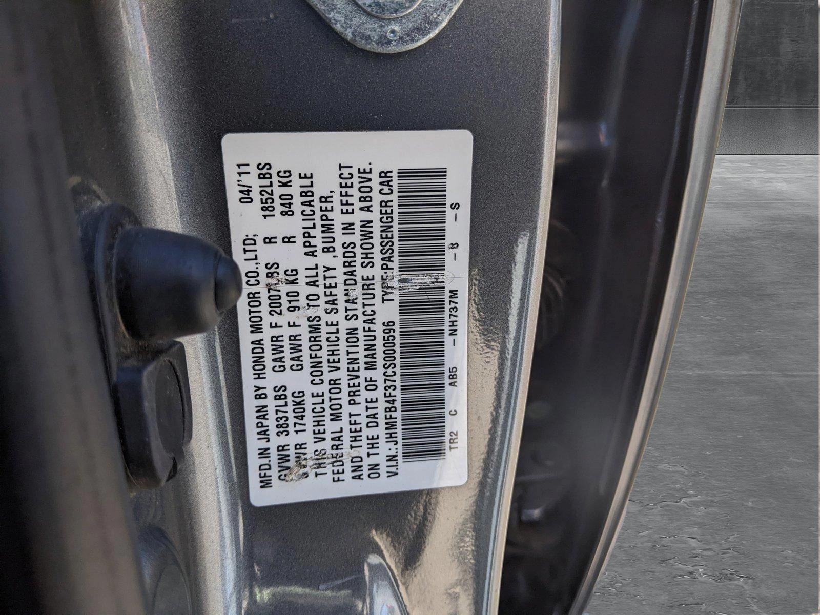 2012 Honda Civic Hybrid Vehicle Photo in AUSTIN, TX 78759-4154