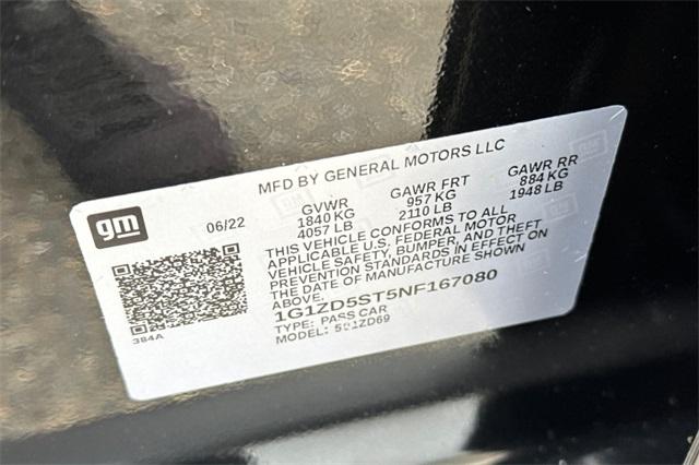 2022 Chevrolet Malibu Vehicle Photo in ELK GROVE, CA 95757-8703