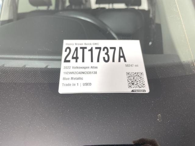 2022 Volkswagen Atlas Vehicle Photo in GILBERT, AZ 85297-0402