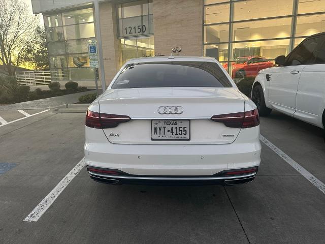 2020 Audi A4 Sedan Vehicle Photo in San Antonio, TX 78230