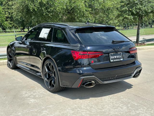 2025 Audi RS 6 Avant Vehicle Photo in HOUSTON, TX 77090