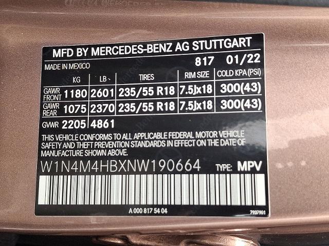2022 Mercedes-Benz GLB Vehicle Photo in HARRISBURG, PA 17111-1033