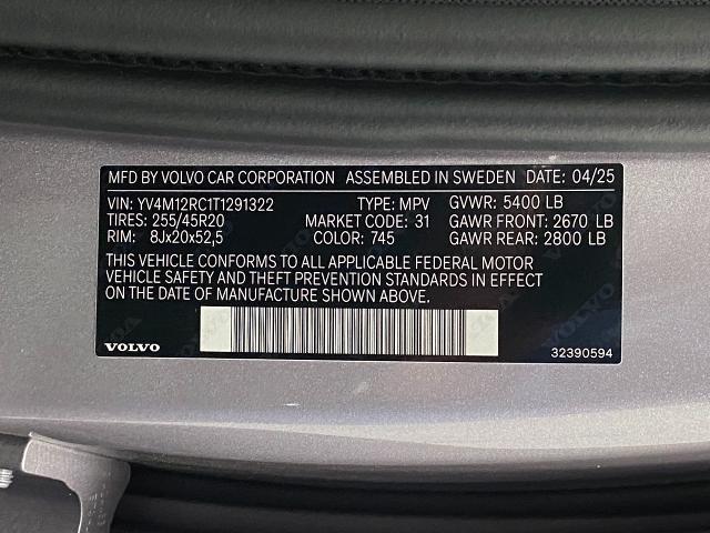 2026 Volvo XC60 Vehicle Photo in Appleton, WI 54913