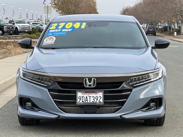 2022 Honda Accord Sedan Vehicle Photo in PITTSBURG, CA 94565-7121