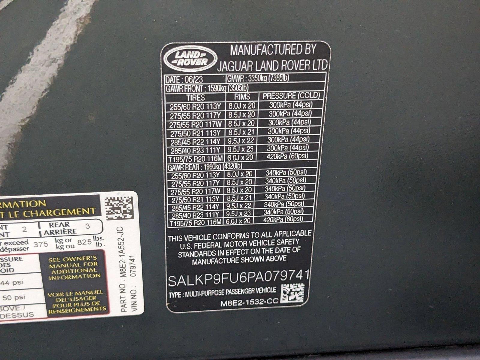 2023 Land Rover Range Rover Vehicle Photo in Sanford, FL 32771