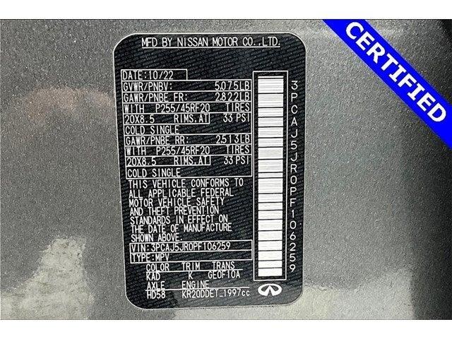 2023 INFINITI QX55 Vehicle Photo in Grapevine, TX 76051