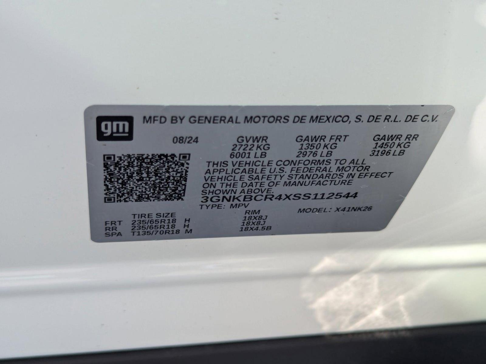 2025 Chevrolet Blazer Vehicle Photo in PEMBROKE PINES, FL 33024-6534