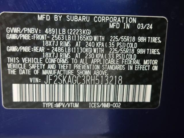 2024 Subaru Forester Vehicle Photo in Green Bay, WI 54304