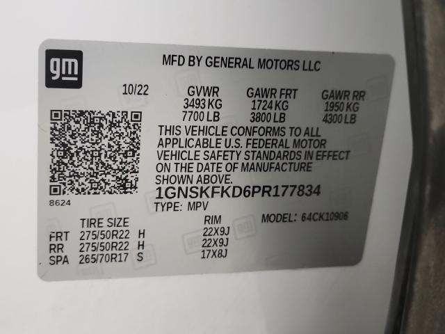 2023 Chevrolet Suburban Vehicle Photo in NEENAH, WI 54956-2243