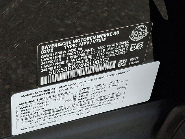 2022 BMW X3 Vehicle Photo in PAWLING, NY 12564-3219