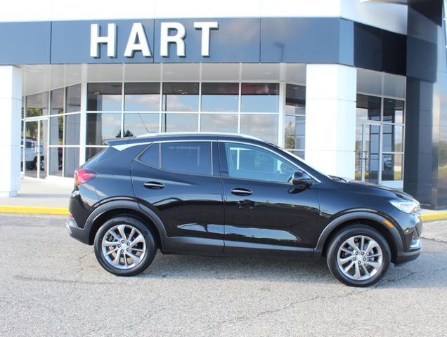 Used 2022 Buick Encore GX Essence with VIN KL4MMGSLXNB139774 for sale in West Branch, MI