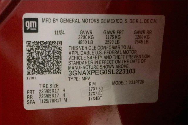 2025 Chevrolet Equinox Vehicle Photo in KANSAS CITY, MO 64114-4502