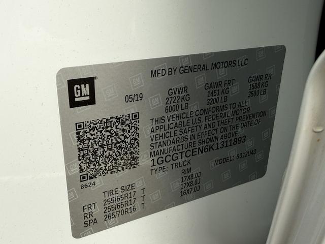 2019 Chevrolet Colorado Vehicle Photo in MIDDLETON, WI 53562-1492