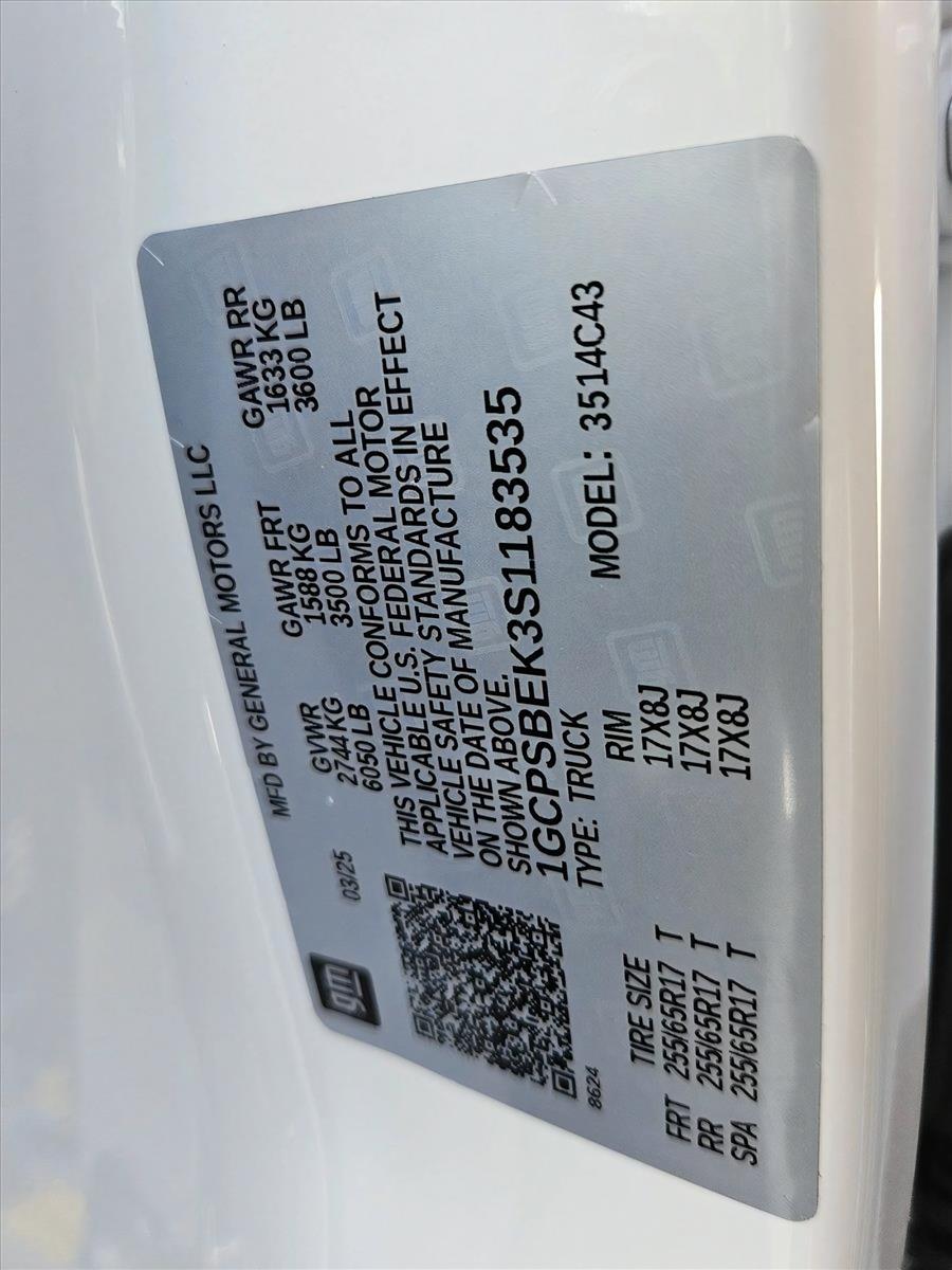 2025 Chevrolet Colorado Vehicle Photo in GREENACRES, FL 33463-3207