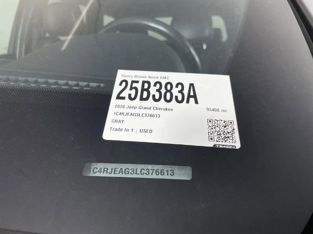 2020 Jeep Grand Cherokee Vehicle Photo in GILBERT, AZ 85297-0402