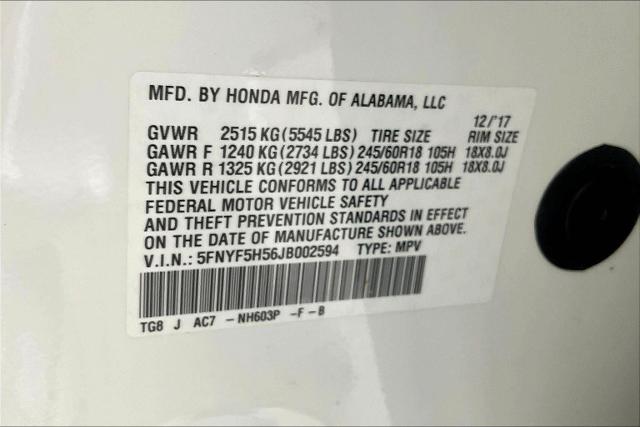 2018 Honda Pilot Vehicle Photo in Grapevine, TX 76051