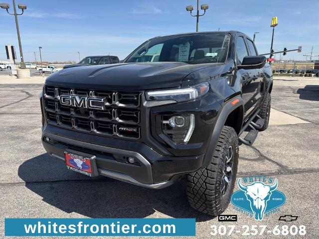 Onyx Black 2026 GMC Canyon AT4X Crew Cab 4WD Pickup Truck Four-Wheel Drive 8-Speed Automatic