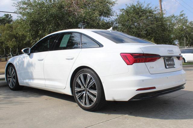 2024 Audi A6 Sedan Vehicle Photo in HOUSTON, TX 77090