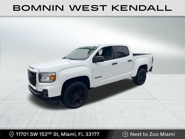 Used 2021 GMC Canyon Elevation Standard with VIN 1GTG5BENXM1281546 for sale in Miami, FL