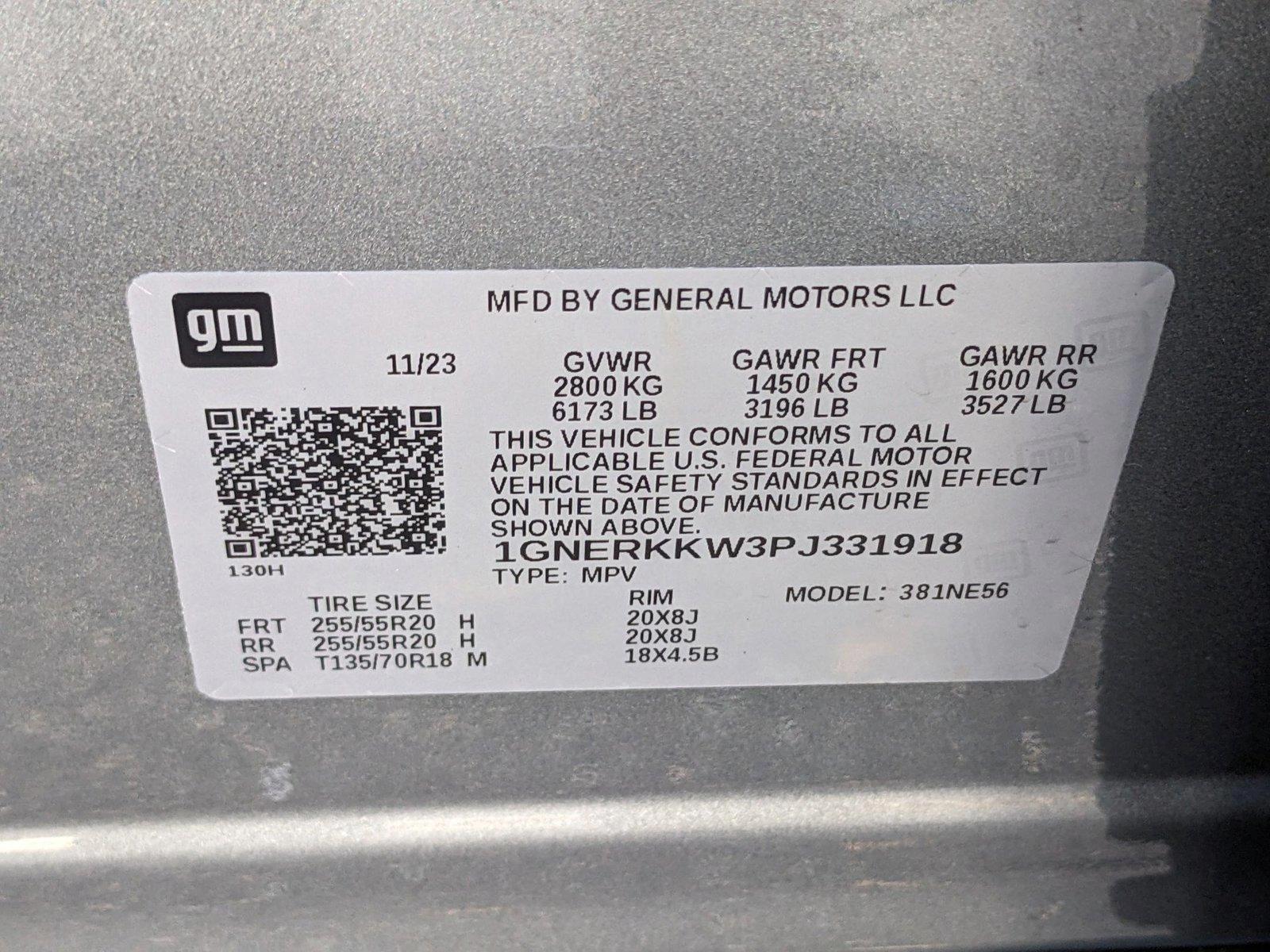 2023 Chevrolet Traverse Vehicle Photo in GREENACRES, FL 33463-3207