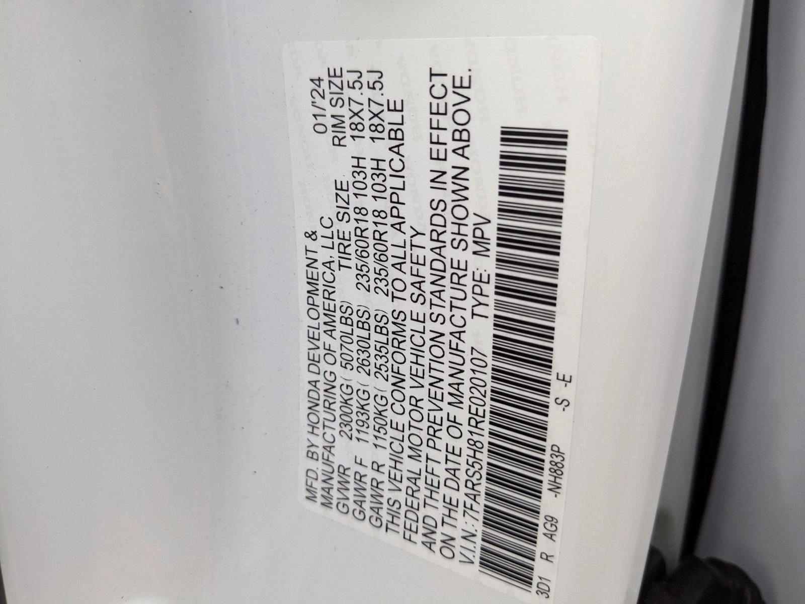 2024 Honda CR-V Hybrid Vehicle Photo in Sanford, FL 32771