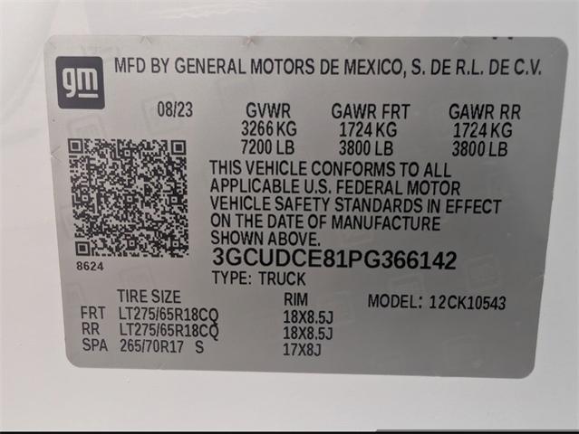 2023 Chevrolet Silverado 1500 Vehicle Photo in ENGLEWOOD, CO 80113-6708