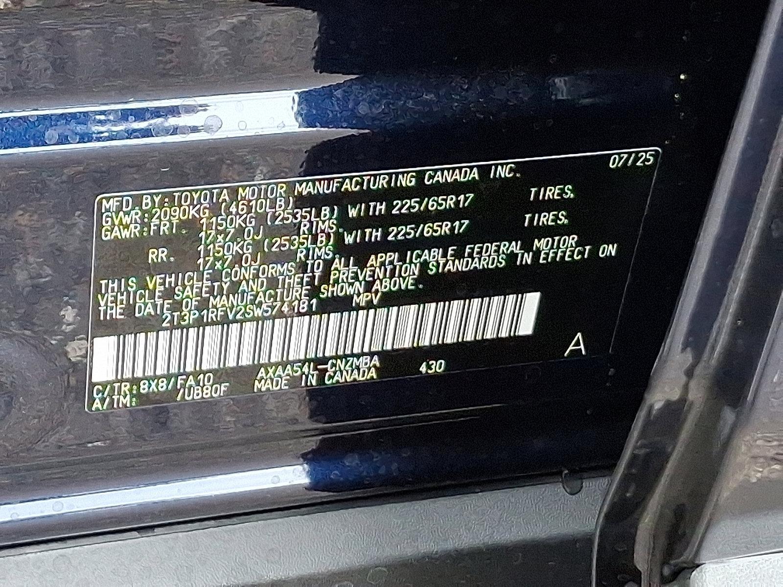 2025 Toyota RAV4 Vehicle Photo in Trevose, PA 19053
