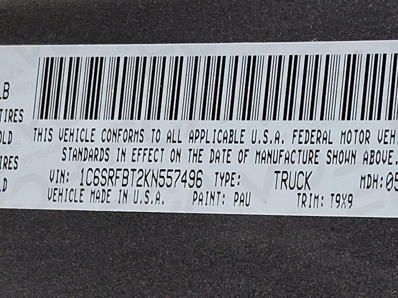 2019 Ram 1500 Vehicle Photo in BETHLEHEM, PA 18017-9401