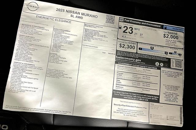 2025 Nissan Murano Vehicle Photo in Tulsa, OK 74129