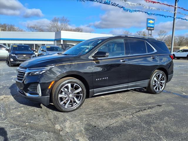 Used 2022 Chevrolet Equinox Premier with VIN 2GNAXXEVXN6104594 for sale in Marion, IN