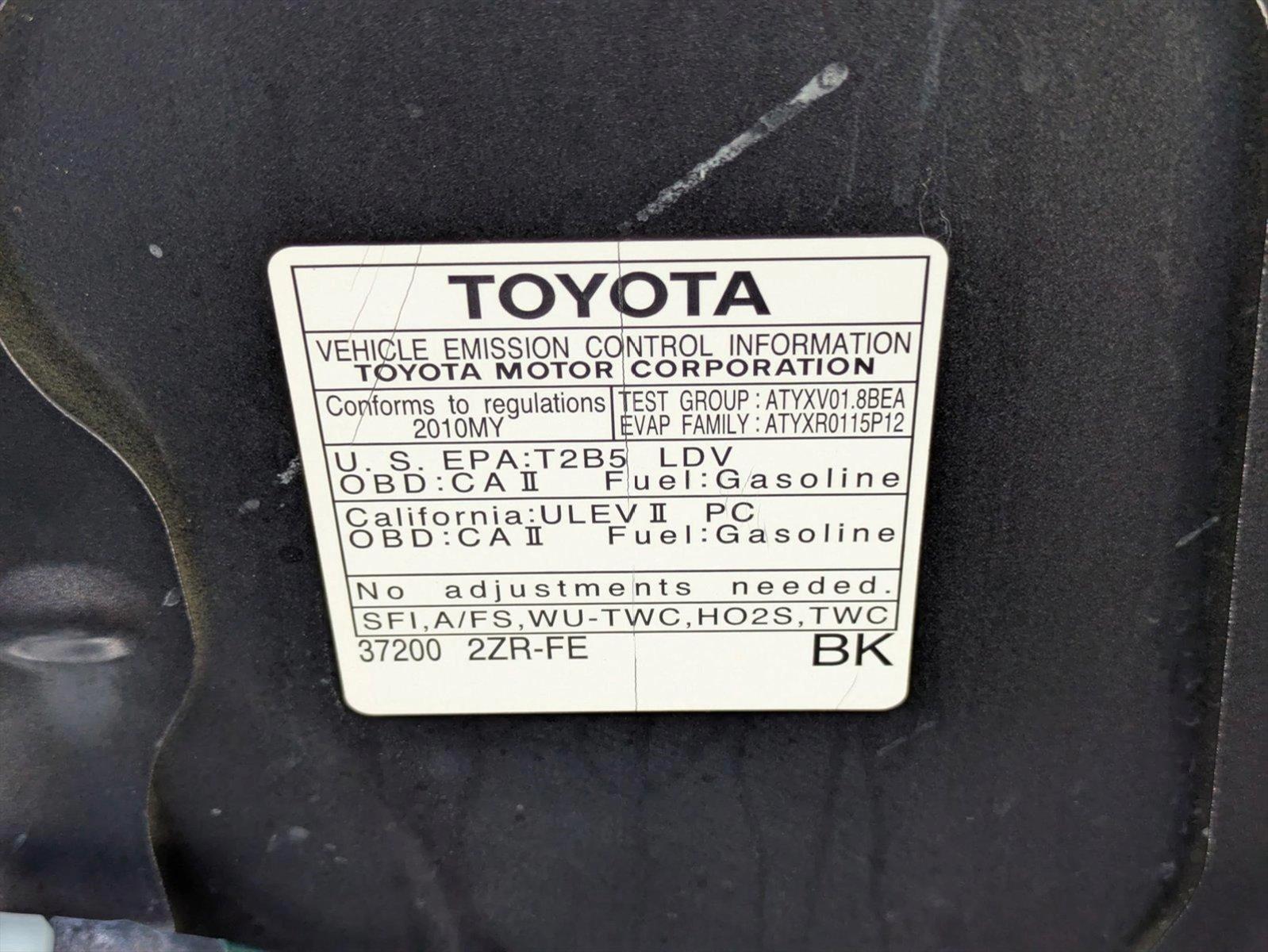 2010 Toyota Corolla Vehicle Photo in Tustin, CA 92782