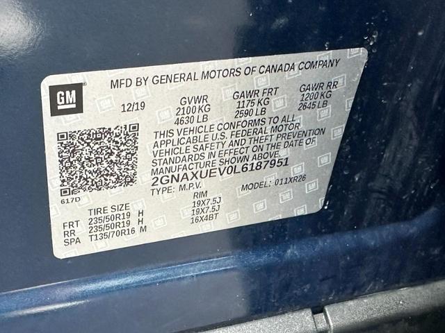 2020 Chevrolet Equinox Vehicle Photo in COLUMBIA, MO 65203-3903