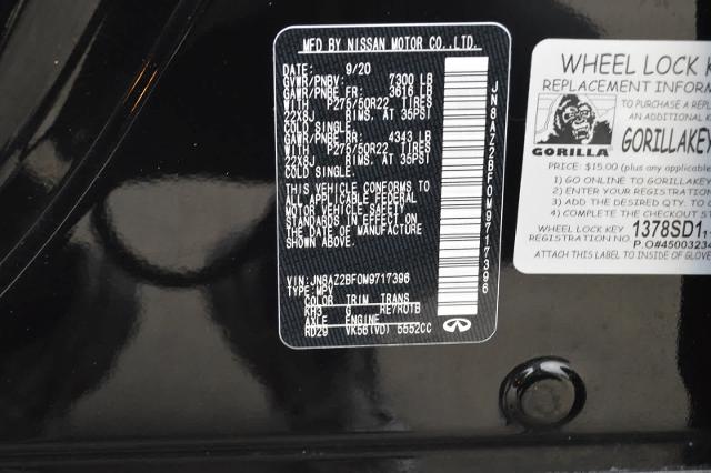2021 INFINITI QX80 Vehicle Photo in Houston, TX 77090
