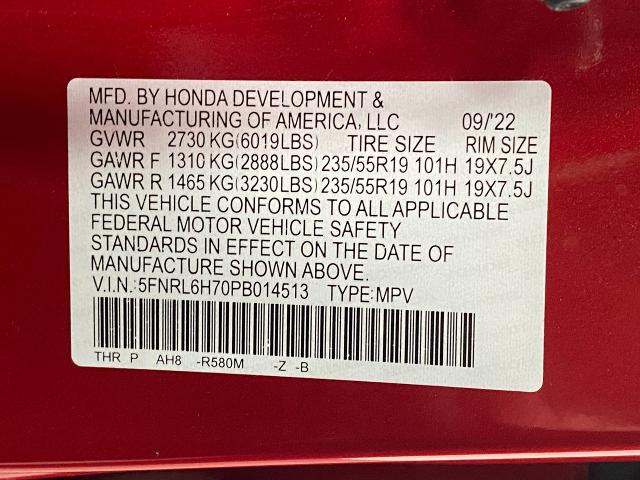 2023 Honda Odyssey Vehicle Photo in Appleton, WI 54913