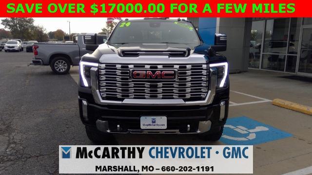 Certified 2024 GMC Sierra 2500HD Denali with VIN 1GT49REY0RF229105 for sale in Marshall, MO