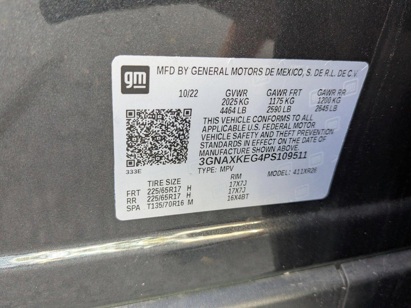 2023 Chevrolet Equinox Vehicle Photo in MIAMI, FL 33134-2699