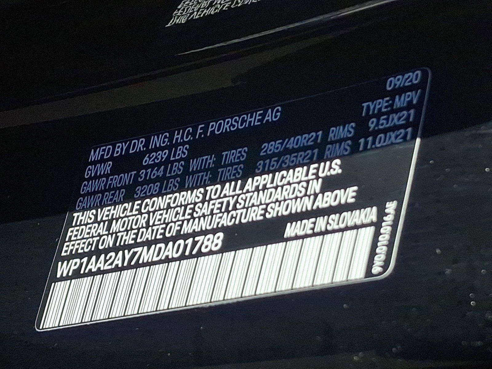 2021 Porsche Cayenne Vehicle Photo in Harrisburg, PA 17111