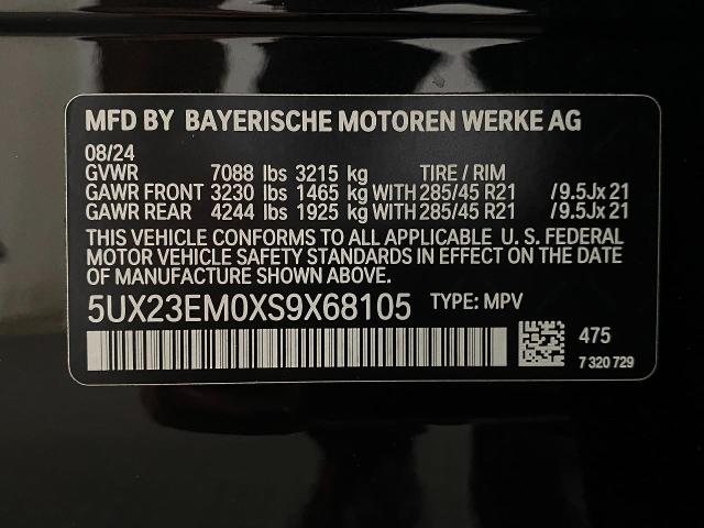 2025 BMW X7 xDrive40i Vehicle Photo in Appleton, WI 54913